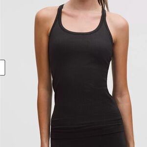 Women's Black Racerback Tank Top